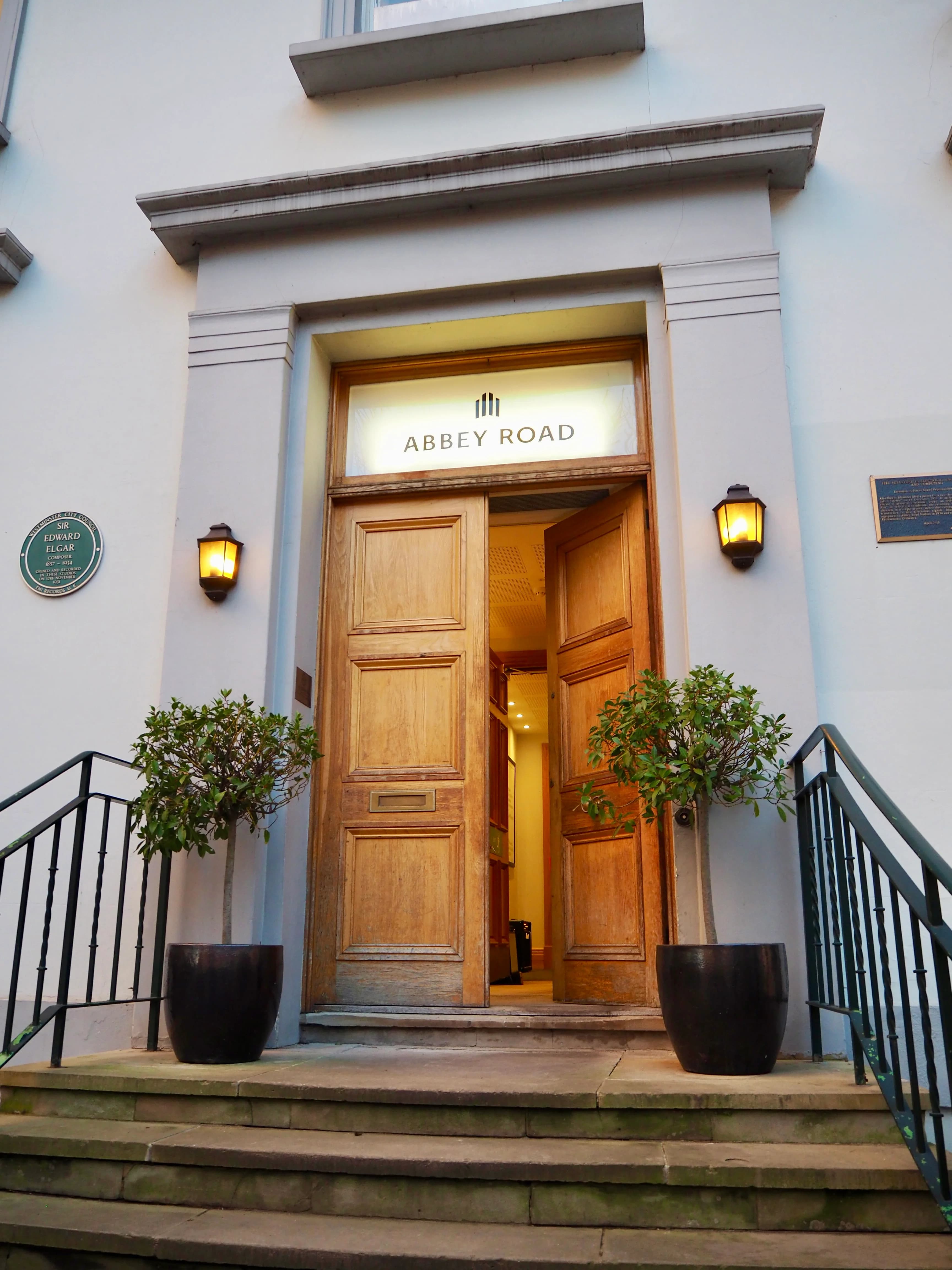 Abbey Road Studios London - iconic recording facility where legendary albums are produced with vintage equipment